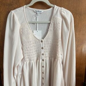 Gorgeous Cream Blouse